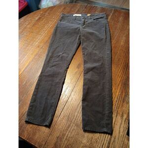 29" Waist Pilcro and the Letterpress Anthropology Grey Corduroy Casual Pants